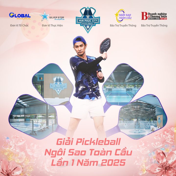 Diễn Viên Huy Khánh đã chính thức xác nhận góp mặt tại Giải đấu Pickleball Ngôi sao toàn cầu lần 1 năm 2025.