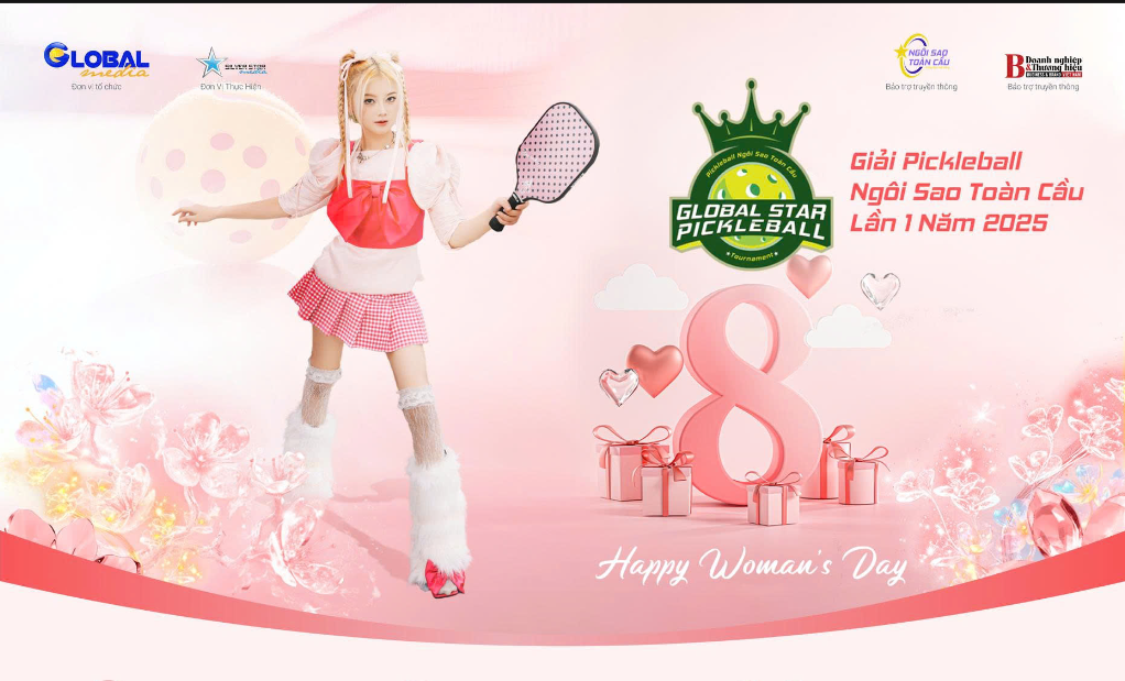 Global Media chính thức phát động giải Pickleball Ngôi sao toàn cầu lần 1 năm 2025