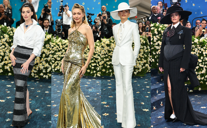 Anna Hathaway, Gigi Hadid, Zendaya, Rihanna lọt top sao mặc đẹp ở Met Gala 2025. (Ảnh: Vogue)