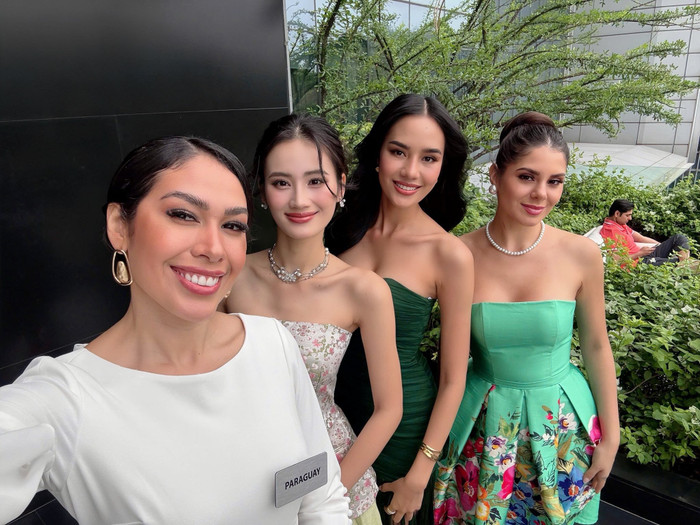 Hoa hậu Ý Nhi trong hoạt động gần nhất của Miss World 2025. (Ảnh: FBNV)