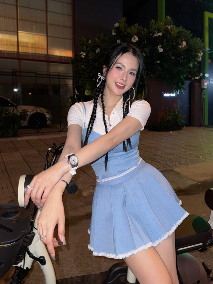 Diệp Lâm Anh cho biết đang trong mối quan hệ tìm hiểu sau 3 năm ly hôn thiếu gia Đức Phạm. (Ảnh: FBNV)
