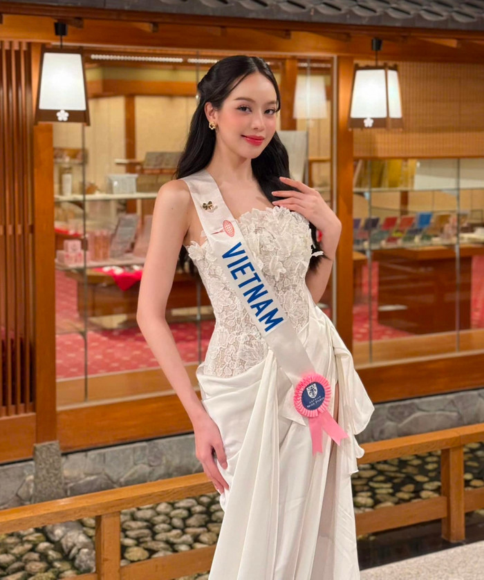 Hành trình thi Miss International 2024 của Thanh Thủy để lại ấn tượng. (Ảnh tổng hợp)
