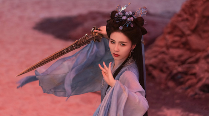 Bạch Lộc lao đao vì Lâm Giang Tiên. (Ảnh: Weibo)