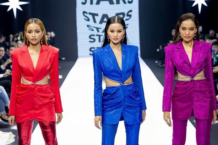 Hương Ly, Ngọc Châu, Hoàng Phương hội ngộ đầy cuốn hút tại VinaWoman Fashion Show 2022 (Ảnh tổng hợp)