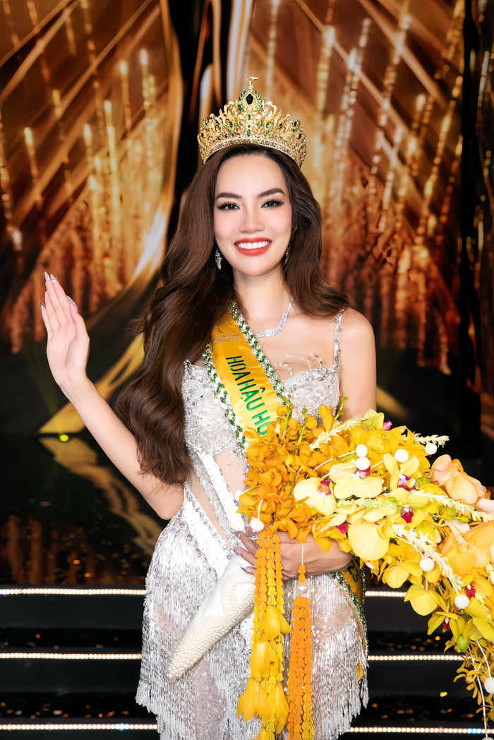 Hoàng Phương đăng quang Hoa hậu Hòa bình Việt Nam 2023 (Ảnh tổng hợp)