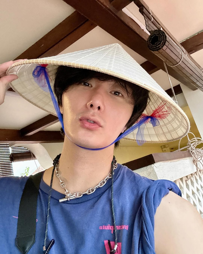 Diễn viên Jung Il Woo từng đến Việt Nam để đi du lịch, tận hưởng cuộc sống. Ảnh: IGNV