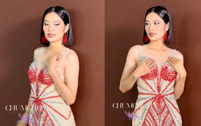 Diện mạo hiện tại của Lệ Nam khiến dân tình suýt nhìn không ra. (Ảnh chụp màn hình TikTok Chum Chum)