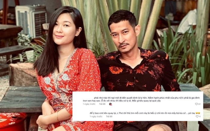 Mạc Anh Thư có động thái gây chú ý khi có ý kiến trung lập về chuyện cô và Huy Khánh ly hôn. Ảnh: Sưu tầm