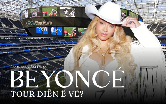 Tour diễn ‘Cowboy Carter’ của Beyoncé ế vé trầm trọng?