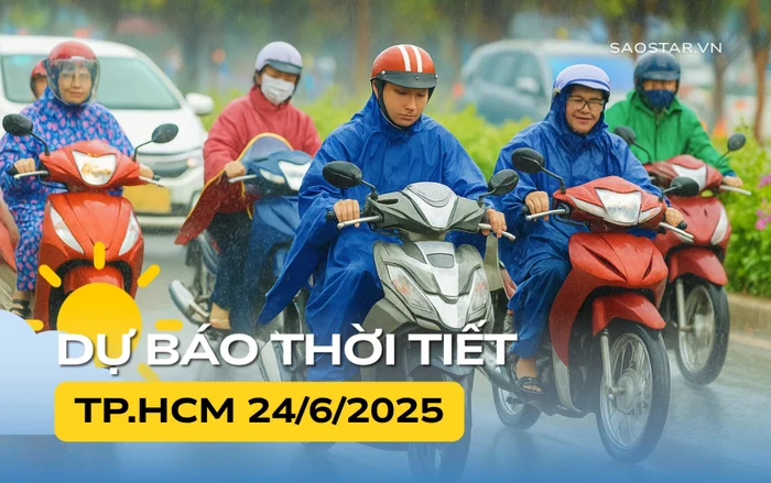 Thời tiết TP.HCM và Nam Bộ hôm nay (24/6)