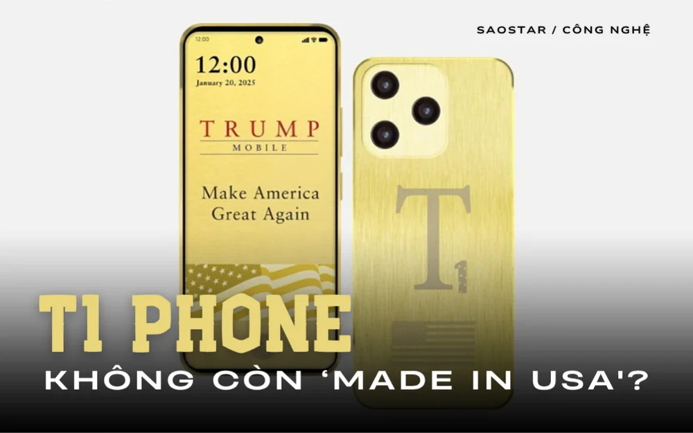 Điện thoại Trump: Hứa hẹn ‘Made in USA’ rồi âm thầm rút lại?