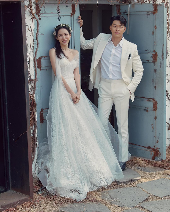 Son Ye Jin và Hyun Bin đang tận hưởng cuộc sống êm ấm, hạnh phúc. Ảnh: IGNV