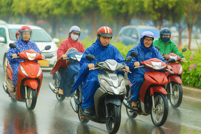 Dự báo thời tiết TP.HCM có mưa rào vào chiều tối 24/6. (Ảnh minh họa)