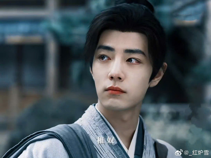 Tàng Hải Truyện - Tiêu Chiến và Trương Tịnh Nghi (Ảnh: Weibo). 
