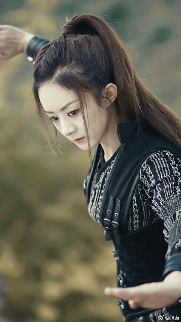Sở Kiều Truyện - Triệu Lệ Dĩnh, Lâm Canh Tân (Ảnh: Weibo). 