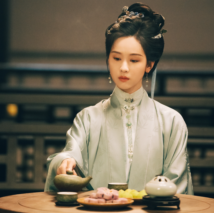 Nhạn Hồi Thì - Trần Đô Linh, Tân Vân Lai (Ảnh: Tencent Video). 