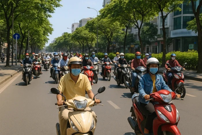 Dự báo thời tiết ngày mai (22/7) tại TP.HCM có nắng gián đoạn. (Ảnh minh họa)