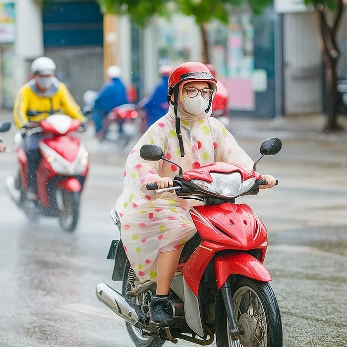 Dự báo thời tiết ngày mai (24/7) tại TP.HCM xuất hiện mưa vào chiều, tối. (Ảnh minh họa)