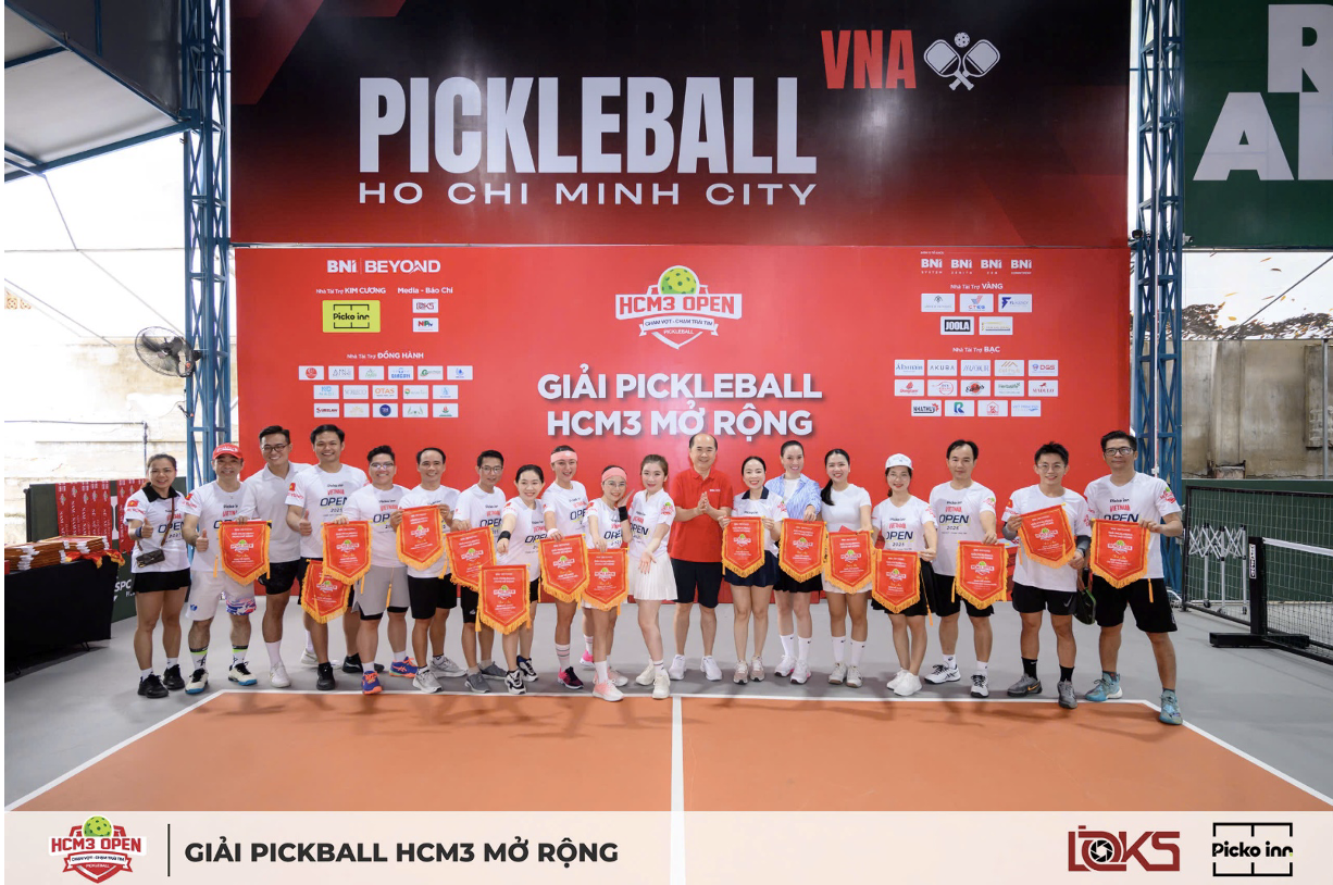 “Chạm Vợt – Chạm Trái Tim”: Giải Đấu Pickleball Doanh Nhân BNI HCM3 Mở Rộng – Sức Khỏe, Kết Nối, Lan Tỏa Giá Trị