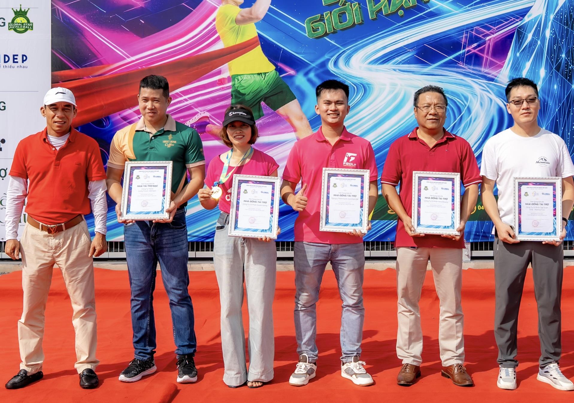 Tri ân các Nhà Tài Trợ đồng hành cùng Giải Pickleball Toàn Quốc – Tranh Cúp Ngôi Sao Tháng 10 năm 2025