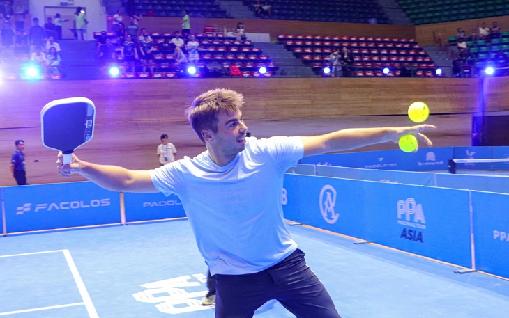 Ngôi sao pickleball Ben Johns: Tốc độ phát triển pickleball ở Việt Nam rất nhanh - Ảnh 2.