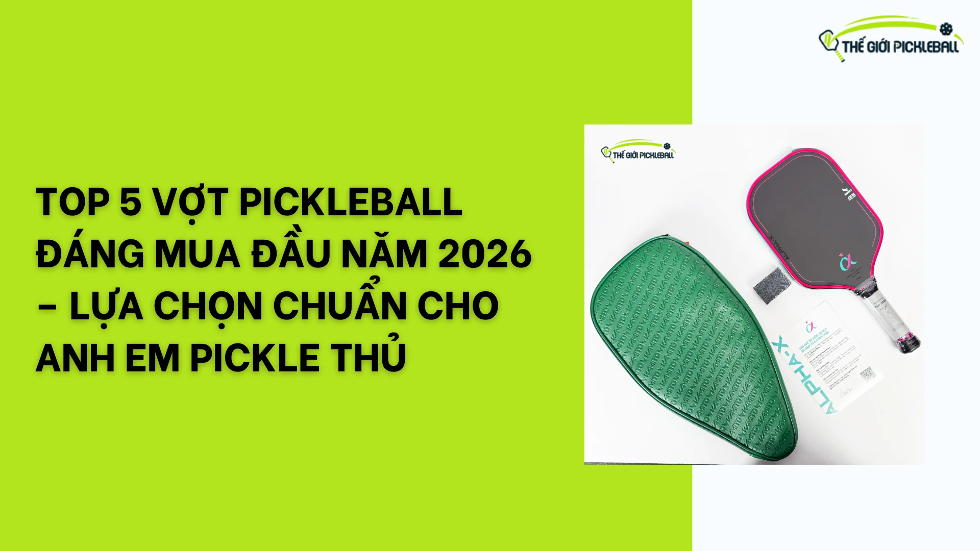 Top 5 vợt pickleball đáng mua đầu năm 2026 – Lựa chọn chuẩn cho anh em pickle thủ 21 White Clean and Modern Website Project Launch Presentation With Mockups 4