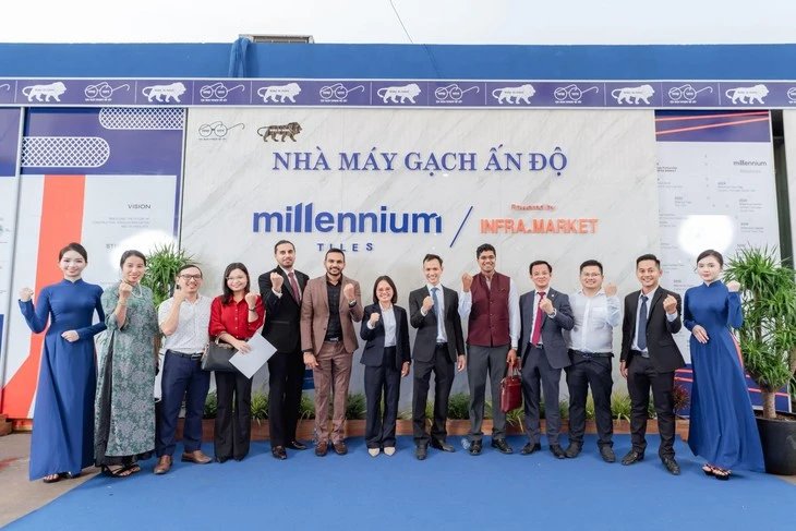 anh-3-1784543886964495755821 Nhà máy gạch Ấn Độ Millennium ra mắt văn phòng đại diện tại Hà Nội và TP.HCM - Ảnh 3.
