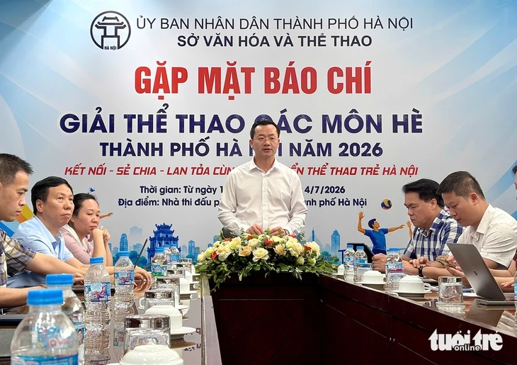 base64-1782869555965974790320 Pickleball lần đầu được đưa vào chương trình thi đấu của thể thao Hà Nội - Ảnh 1.