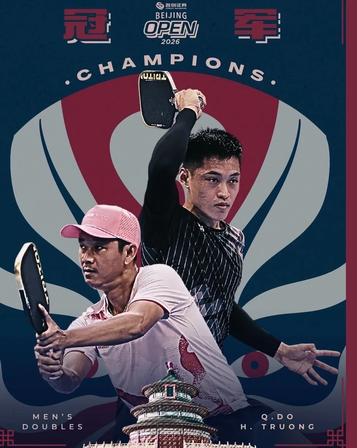 minh-quan-vinh-hien-17820492755071030494587 Minh Quân - Vinh Hiển gỡ lại thể diện pickleball Việt Nam - Ảnh 1.