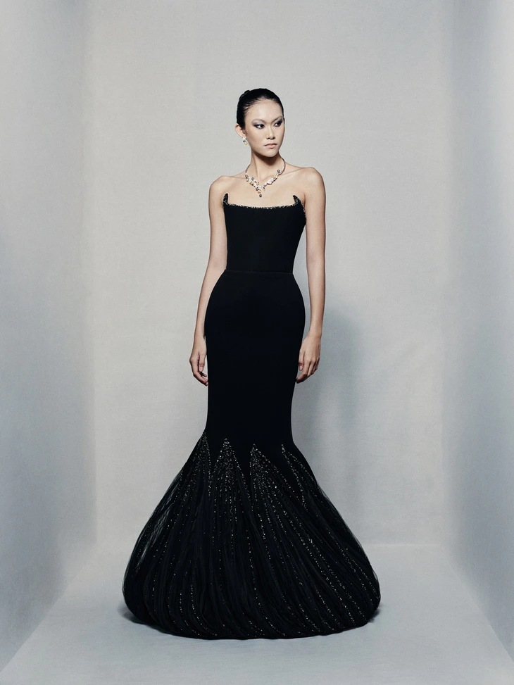 Phan Huy biến thị lực không hoàn hảo thành cảm hứng cho bộ sưu tập couture mới - Ảnh 11.