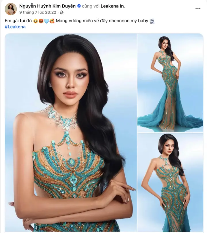 Kim Duyên gây tranh cãi khi chúc người đẹp Campuchia giành vương miện Hoa hậu Thế giới