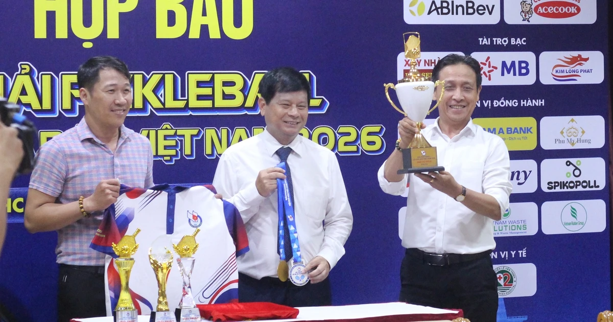 Lần đầu tiên tổ chức giải pickleball cho người làm báo tại Việt Nam